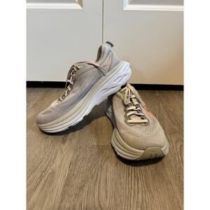 Hoka One One Bondi 8 Sneakers Gym Shoe Harbor Mist Size 7.5B